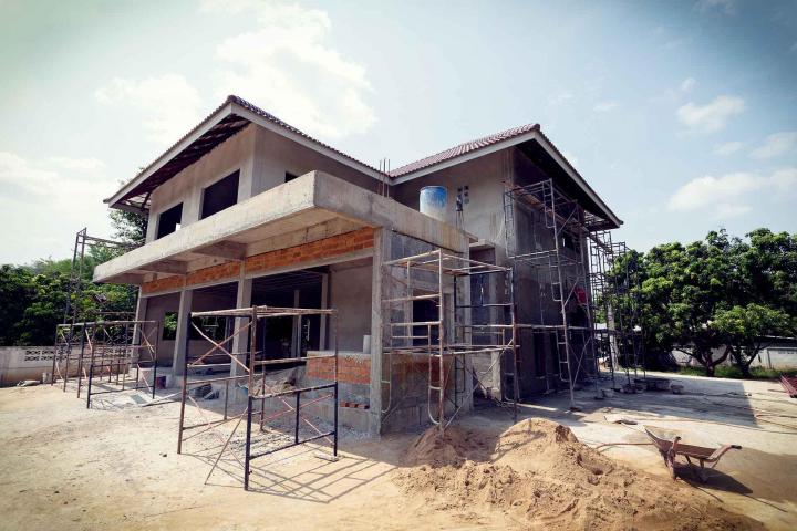 Construction de maison, Houdan